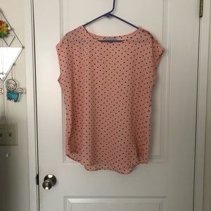 Pink maternity shirt